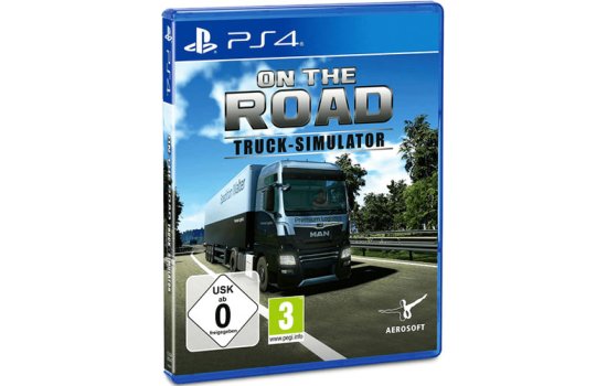 Truck Simulator On the Road Spiel für PS4 LKW