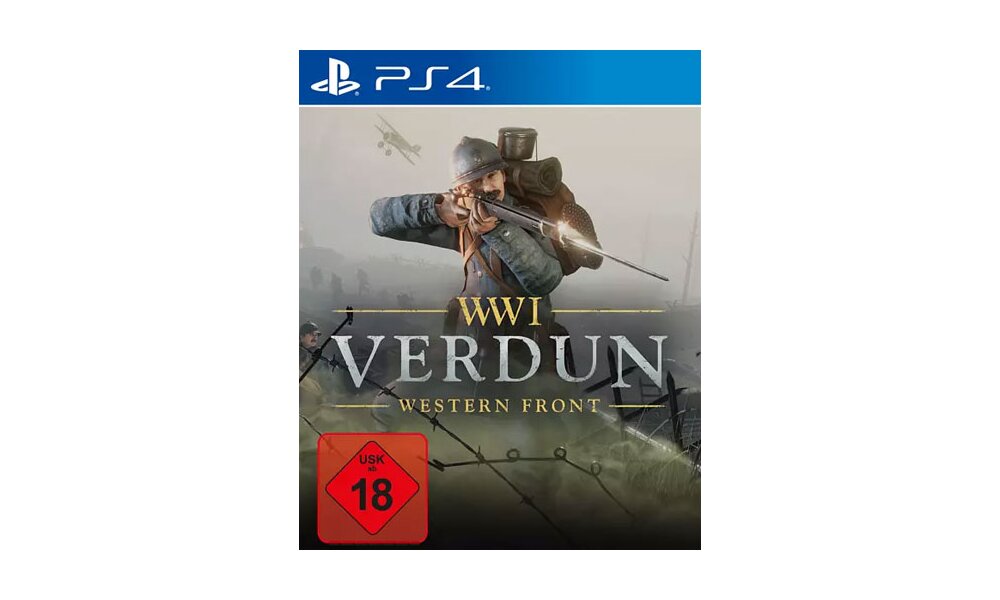 WW1 Verdun Spiel für PS4 box