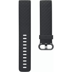 Fitbit Unisex – Erwachsene Charge 3 - Klassisches Armband, Schwarz, Large, L