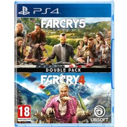 Far Cry Doublepack Spiel für PS4 AT Far Cry 4 + Far Cry 5