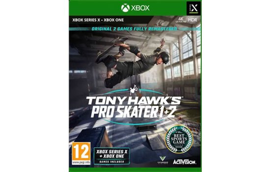 Tony Hawks Pro Skater 1+2 Spiel für Xbox Series X AT Remastered