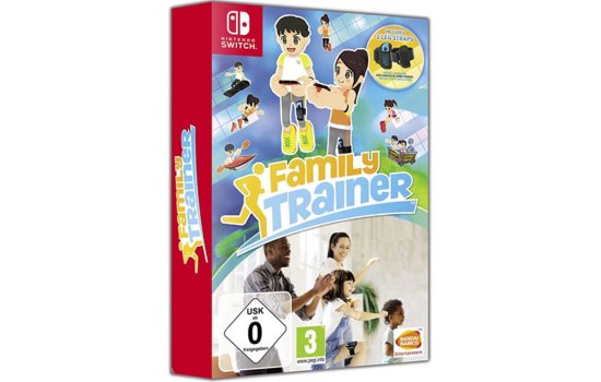 Family Trainer Spiel für Nintendo Switch inkl. Beingurte
