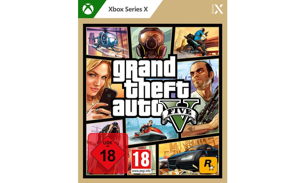 GTA 5 Spiel für Xbox Series X