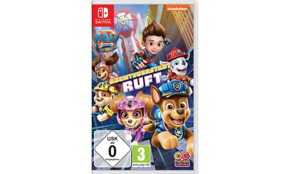 PAW Patrol Abenteuerstadt Spiel f&uuml;r Nintendo...