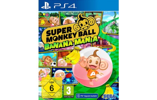 Super Monkey Ball Spiel für PS4 Banana Mania Launch Edition