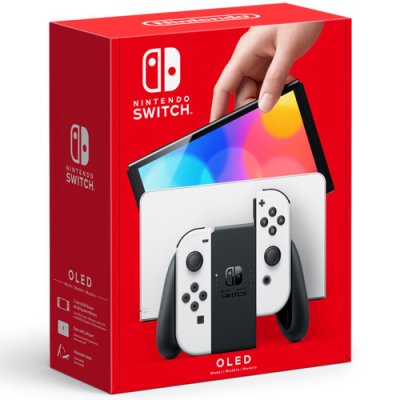 Nintendo Switch OLED Konsole Weiß (Modell 2021)...