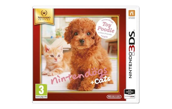 Nintendogs Toy Poodle+Friends 3DS UK Multi SELECTS