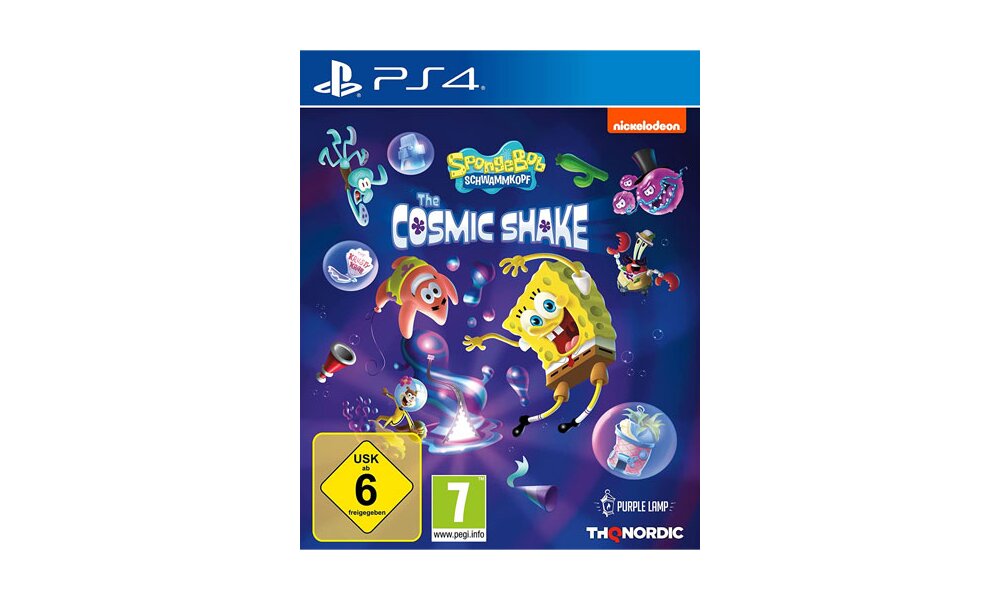 SpongeBob - Cosmic Shake Spiel für PS4 - NEU & OVP