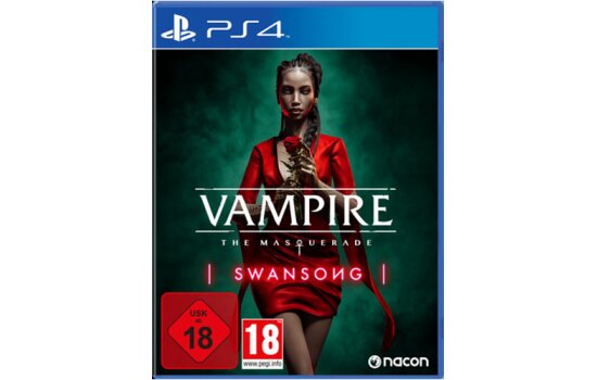 Vampire Masquerade Swansong Spiel für PS4 - NEU & OVP