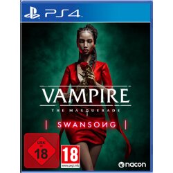 Vampire Masquerade Swansong Spiel für PS4 - NEU & OVP
