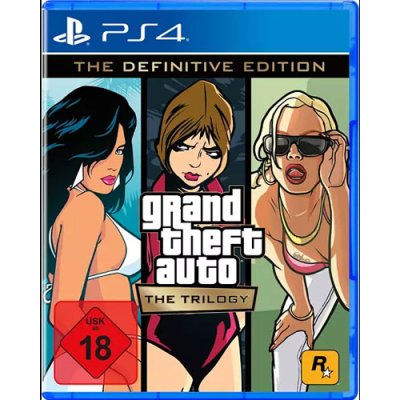 GTA  Trilogy  Spiel f&uuml;r PS4   Definitive Edition