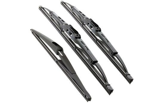 Front- und Heckscheibenwischer Set für VW Fox | Typ 5Z | 2005-2011