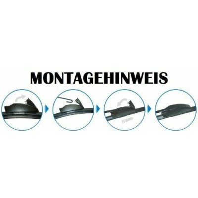 Front- und Heckscheibenwischer Set für Kia Carnival | 1998-2016