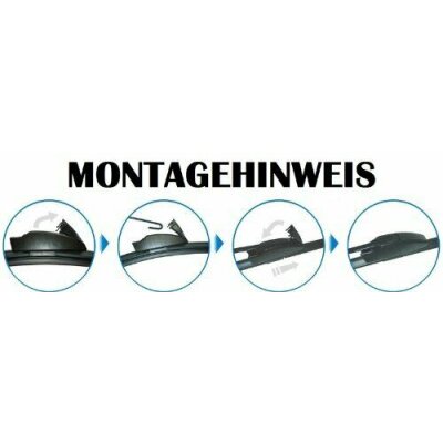 Front- und Heckscheibenwischer Set für Ford KA | 1997-2008