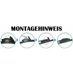Front- und Heckscheibenwischer Set für Opel Insignia A Sports Tourer - 2008-2017