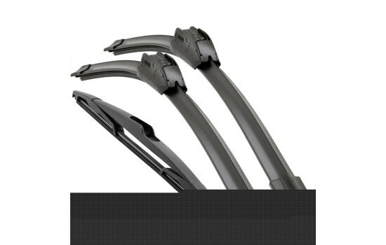 Front- und Heckscheibenwischer Set für Mazda CX-5 | 2012-2016 Flachbalken