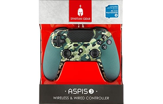 PS4 Controller Spartan Gear camo wired  APSIS 3
