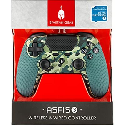 PS4 Controller Spartan Gear camo wired  APSIS 3