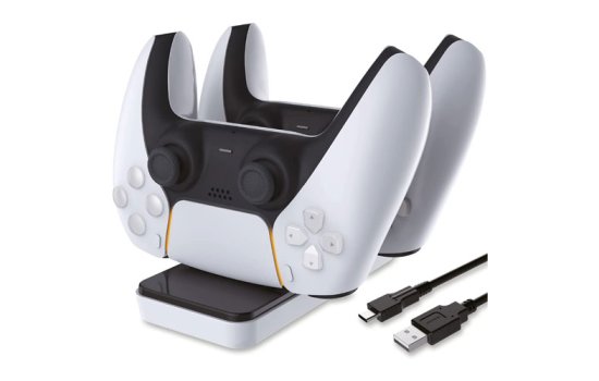PS5 Ladestation f. 2 Controller Eaxus