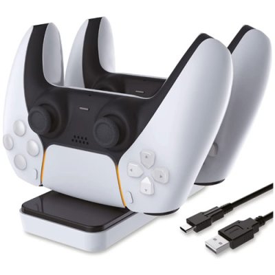 PS5 Ladestation f. 2 Controller Eaxus