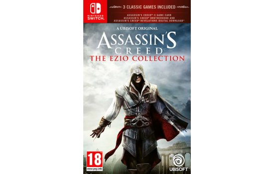 AC  Ezio Collection  Spiel für Nintendo Switch  AT AC 2 Gamecard; Brotherhood + Relevations DLC Code