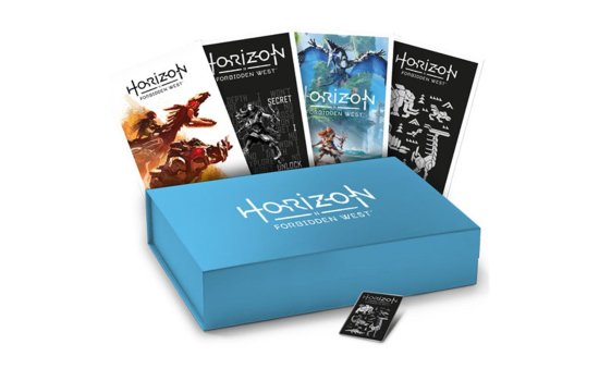 Horizon: Forbidden West - Preorder Box - PIN + 4 ARTCARDS - Sammlerbox