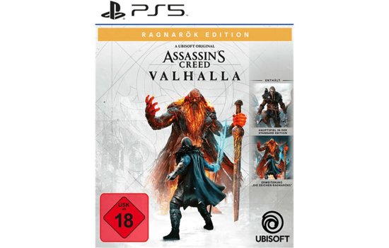 AC  Valhalla   Ragnarök Edition  Spiel für PS5 Assassins Creed + Ragnarök Erweiterung