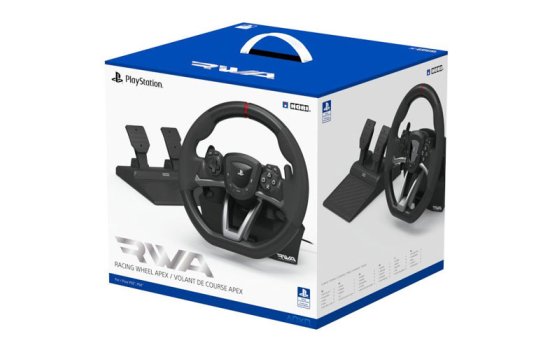 PS5 Lenkrad RWA Racing Wheel Apex  PS4,PS5,PC HORI, mit Pedalen