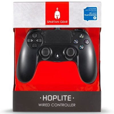 PS4 Controller Spartan Gear Hoplite wired black...
