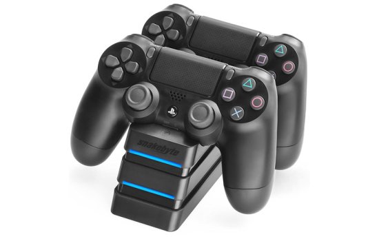 PS4 Ladestation TWIN:Charge 4 black Snakebyte