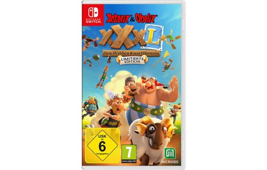Asterix &amp; Obelix XXXL4  Spiel f&uuml;r Nintendo Switch  L.E. Der Widder aus Hibernia