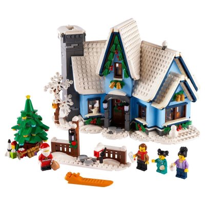 LEGO 10293 Icons Besuch des Weihnachtsmanns