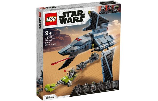 LEGO® Star Wars: 75314 - Angriffsshuttle aus The Bad Batch - EOL 2022