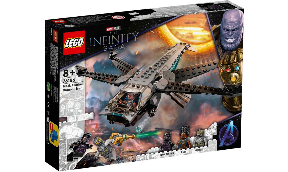 LEGO® Marvel Super Heroes: 76186 - Black Panthers Libell