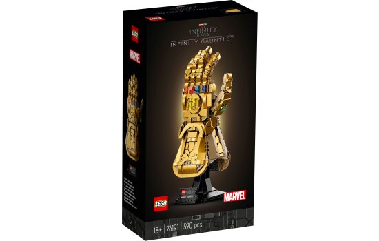 LEGO® Marvel Super Heroes: 76191 - Marvel Infinity Handschuh - EOL 2025
