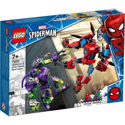 LEGO® Marvel Super Heroes: 76219 - Spider-Mans und Green Goblins Mech-Duell - EOL 2022