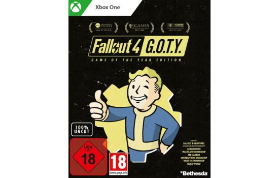 Fallout 4  Spiel für Xbox One  GOTY  25 Jahre Jubiläums Ed. Limitierte Steelbook Edition