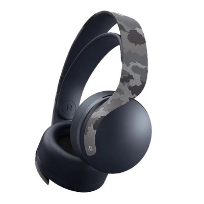 PS5  Headset Pulse 3D org. Grey Camouflage