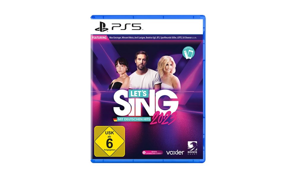Lets Sing 2023  Spiel für PS5