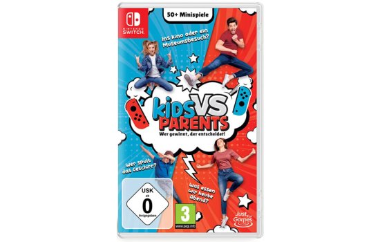 Kids vs Parents  Spiel für Nintendo Switch