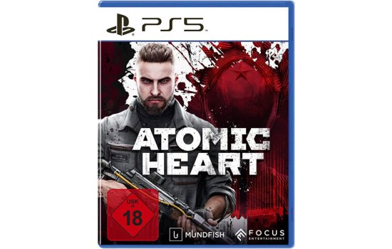 Atomic Heart D1  Spiel für PS5 Waffen-SKIN DLCs "Swede" + "Electro" enthalten