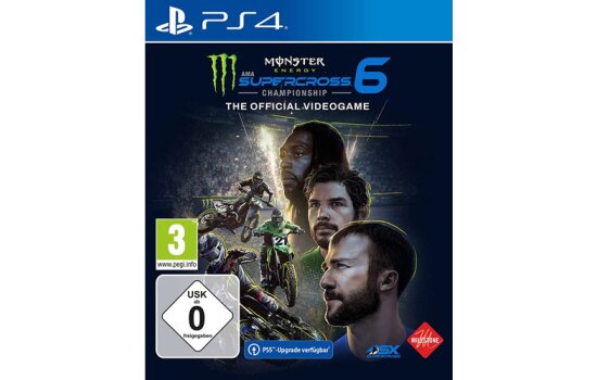 Monster Energy Supercross 6  Spiel für PS4