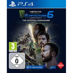 Monster Energy Supercross 6 Spiel für PS4 - NEU & OVP