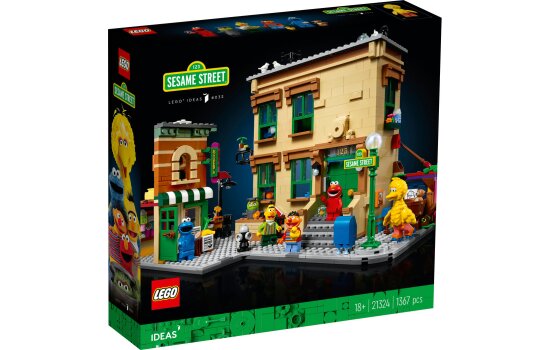 LEGO® Ideas: 21324 - 123 Sesame Street - Sesamstraße - EOL 2022