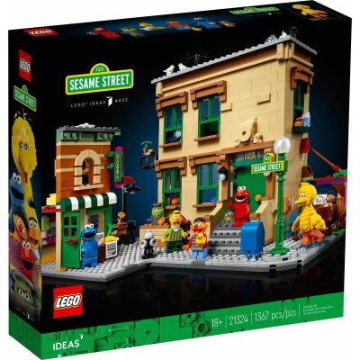 LEGO 21324 IDEAS 123 Sesame Street - Sesamstraße -...