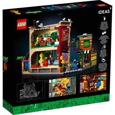 LEGO® Ideas: 21324 - 123 Sesame Street - Sesamstraße - EOL 2022