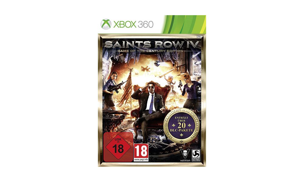 Saints Row 4  GOTC  XB360 Game of the Century Edition