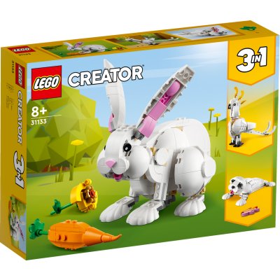 LEGO 31133 Creator 3in1 - Weißer Hase Ostern | Robbe | Kakadu