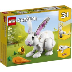 LEGO 31133 Creator 3in1 - Weißer Hase Ostern | Robbe | Kakadu