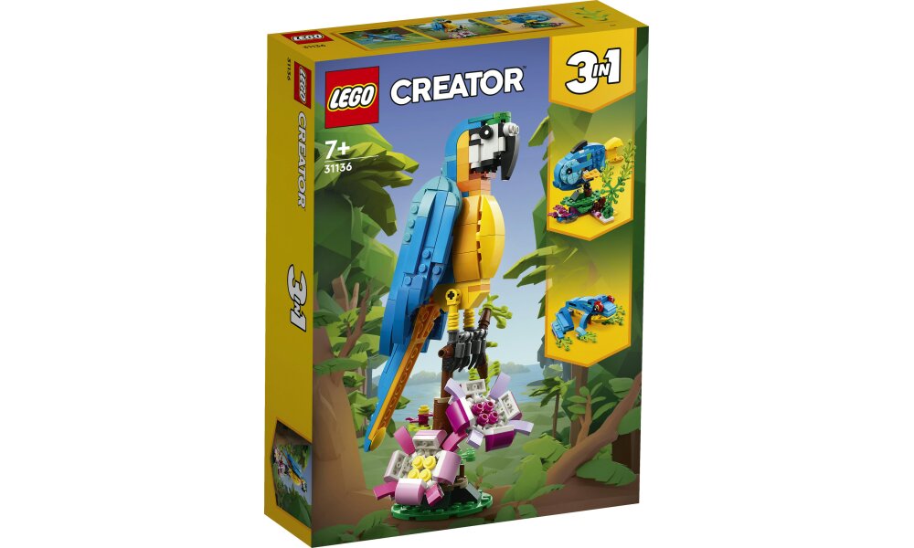 LEGO® Creator: 31136 -  Exotischer Papagei - EOL 2026